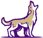 TCMS mascot Coyote howling