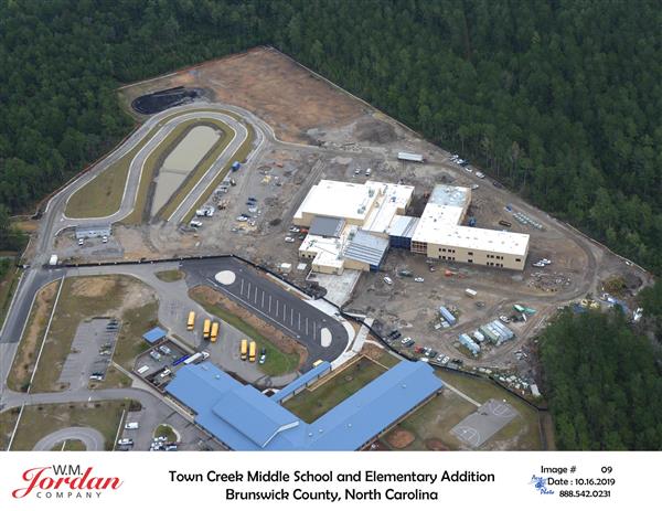 Town Creek Middle School Construction 