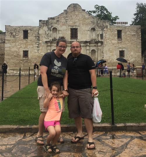 My Family in San Antonio, Texas 