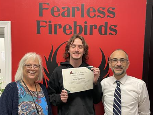 October/November Student of the Month